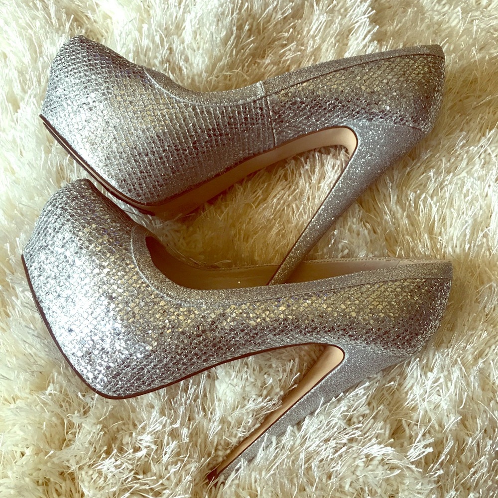 Sparkly heels